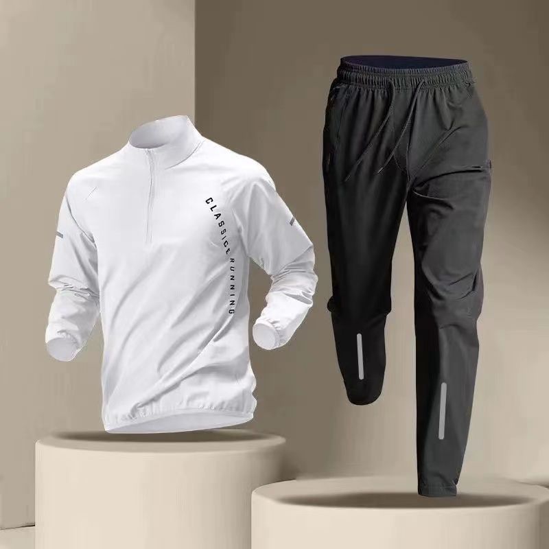 Korean Casual Sports Suit Men' - Running Gear Youth recension och pris