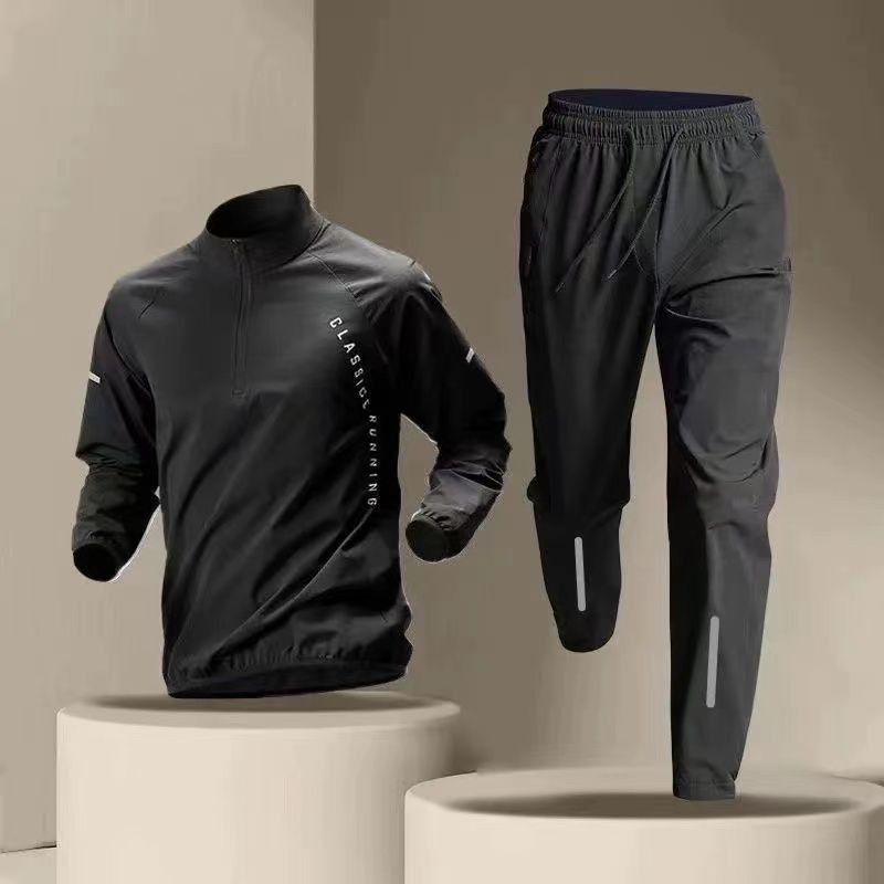 Korean Casual Sports Suit Men' - Running Gear Youth recension och pris