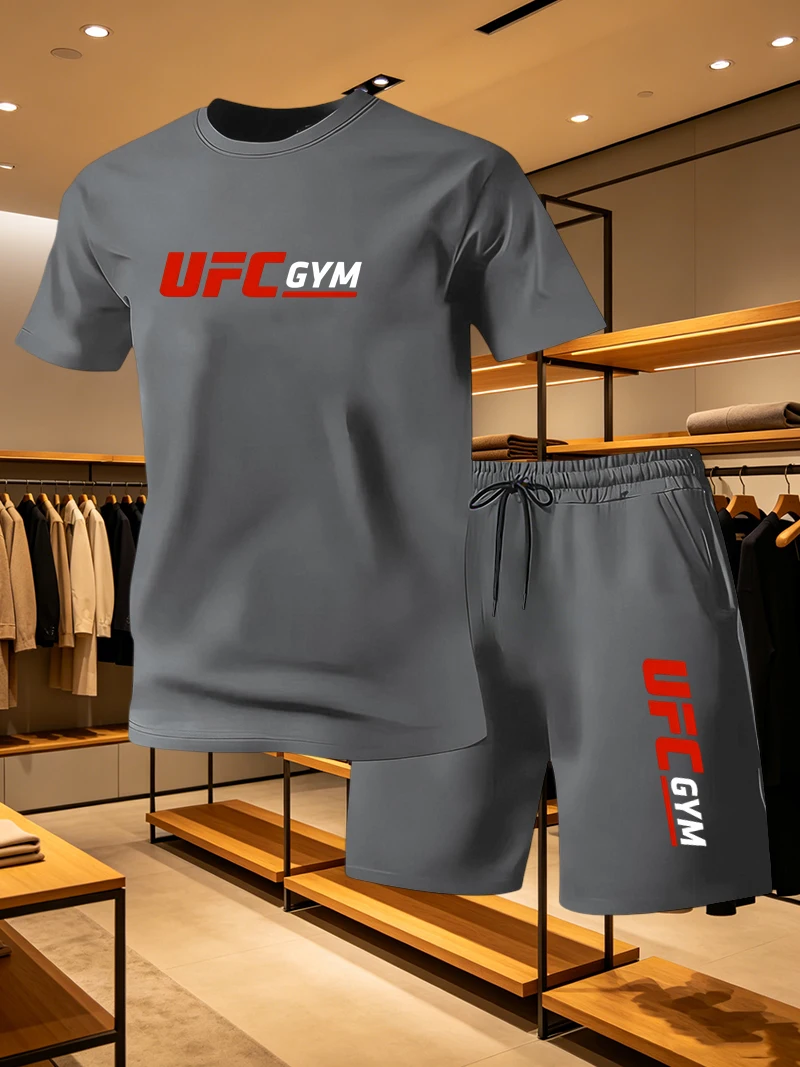 Men's Fashion T-shirt Shorts U - Running Gear For Men recension och pris