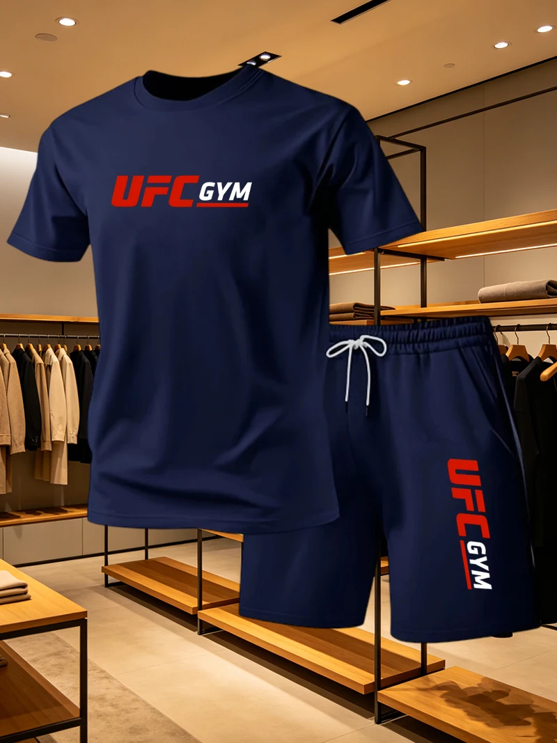 Men's Fashion T-shirt Shorts U - Running Gear For Men recension och pris