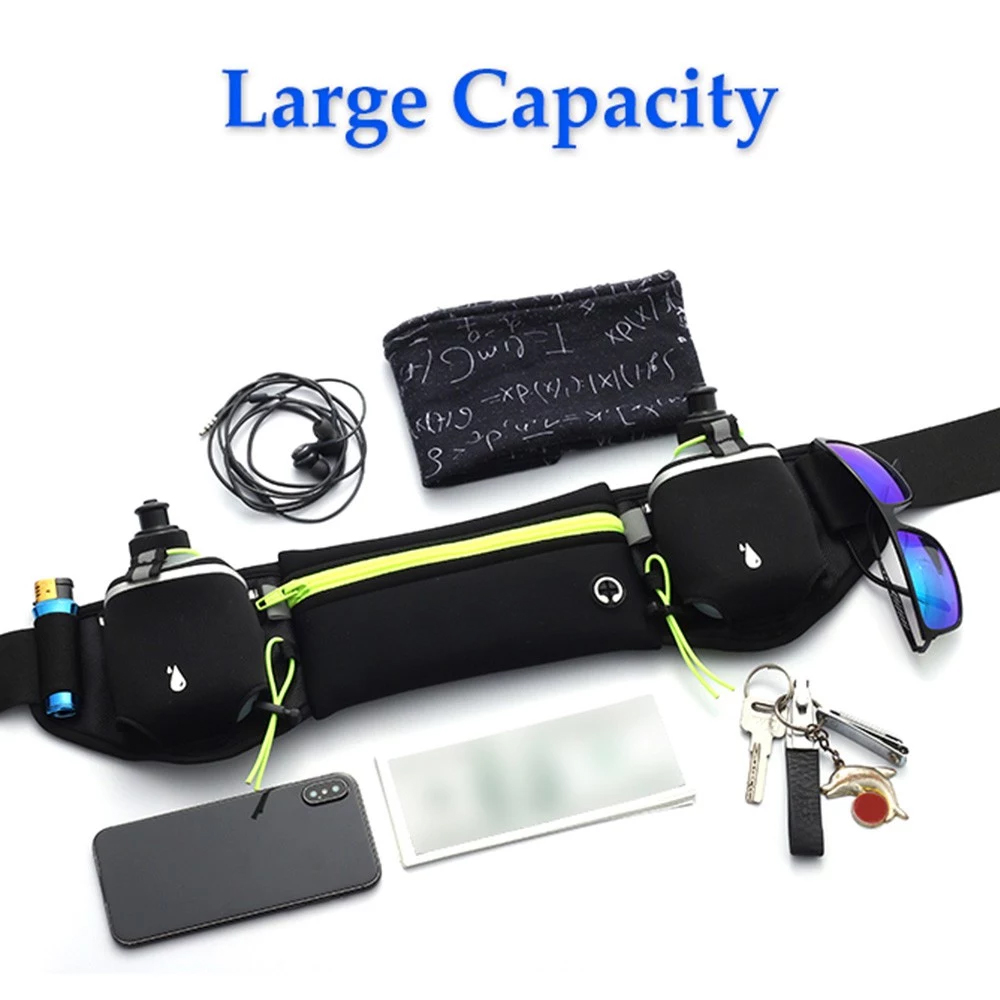 1PCS Running Belt with Water B - Running Gear To Hold Phone recension och pris