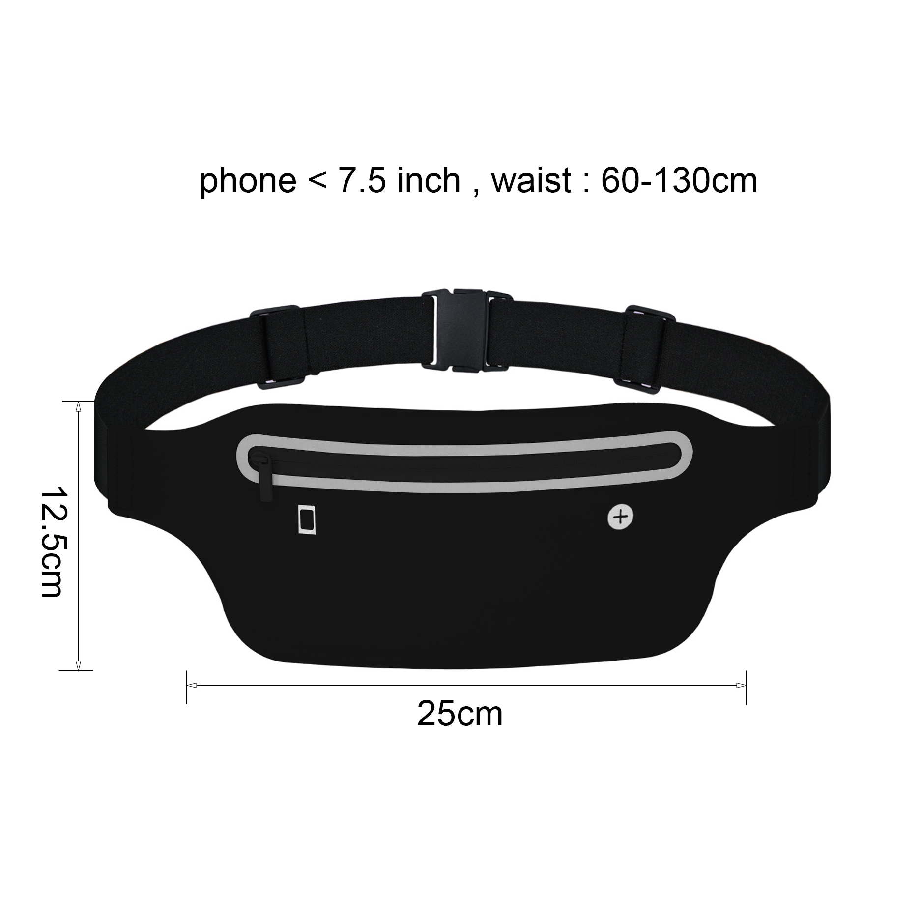 Running Belt Waist Bag Sports  - Running Gear To Hold Phone recension och pris